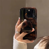 Amber Tortoiseshell Holder Phone Case